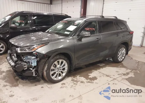 2023 Toyota Highlander Hybrid Limited from USA, damaged, VIN 5TDXBRCH9PS571038